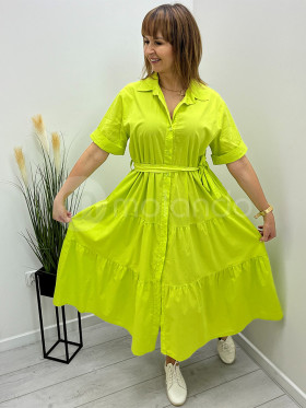 Sukienka bawełniana wiązana