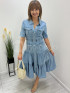 Sukienka jeansowa midi