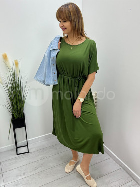 Sukienka wiskozowa długa polska produkcja