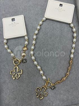 Naszyjnik koniczynka