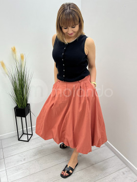 Spódnica bawełniana bombka