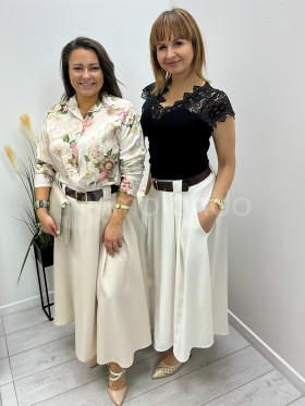 Spódnica wiskozowa pasek