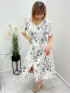 Sukienka à la szmizjerka kwiaty