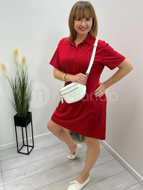 Sukienka bawełniana polo